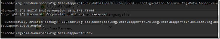 dotnet-pack-yay